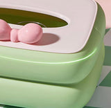 Kawaii Bow Tissue Holder, Candy Colour Tissue Box Cover, Living Room Tissue Dispenser, Home Decor Accessories