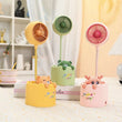 3 In 1 Charging Fan, Cartoon Mini Table Fan, Portable Desktop Usb Fan, Multifunctional Pen Holder Sharpener Fan