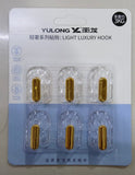 Set Of 6 Multifunctional Transparent Wall Hook, Wall Mounted Self Adhesive Storage Hook, Punch-Free Waterproof Coat Hanger Hook