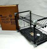 Large Rust Proof Dish Drainer, Kitchen Storage Shelf, Kitchen Organizer Drainer