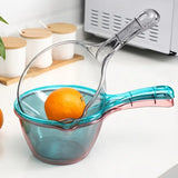 Plastic Water Ladle, Long Handle Water Ladle, Water Bath Scoop, Multipurpose Transparent Ladle For Home Kitchen Bathroom Outdoor, Hair Wash Bucket, Large Capacity Shower Ladle
