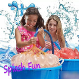 Magic Water Filling Balloon, 111 Pcs Water Balloons Bomb, Children Water War Game Kit, Latex Water Balloon Outdoor Toy, Water Balloon For Summer Toy, Rapid Filling Water Balloon