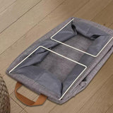 Foldable Wardrobe Organizer, Steel Frame Storage Box, Folding Fabric Baskets For Storage, Collapsible Steel Frame Storage Box, Stackable Closets Clothes Pants Jeans Storage Box, Household Large Capacity Storage Wardrobe