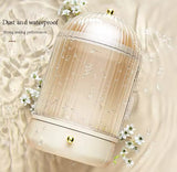 360° Clear Rotating Makeup Organizer, Large Capacity  Storage Display Case, Countertop Cosmetics Storage Vanity Shelf