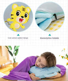 2 In 1 Pillow Blanket, Dual Use Pillow Quilt Bag, Multifunctional Folding Blanket Pillow, Pillow Quilt Set For Travel