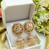 Women Kundan Jhumka, Women Traditional Jhumka Bridal Vintage Earring Jewellery