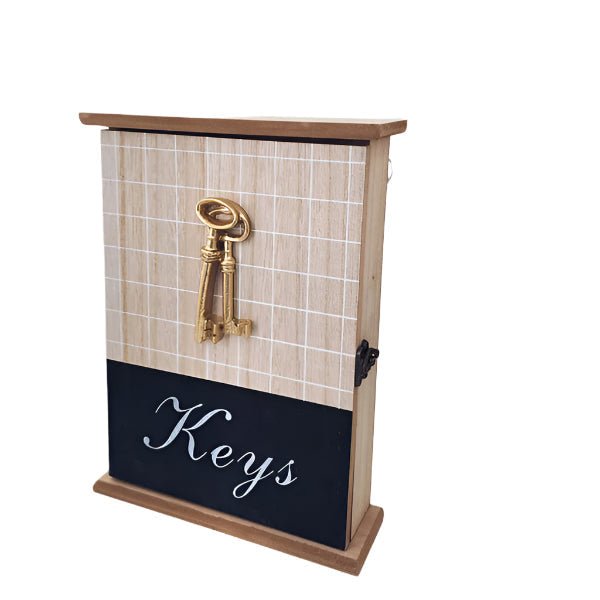 Wall Mounted Wooden Key Holder, Wall Decorative Key Organizer, Wall Mount Key Holder For Home Decoration