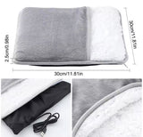 USB Powered Soft Plush Washable Foot Warmer, Household Foot Warmer, Washable Foot Heating Pad