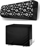 1/1.5 Ton Air Conditioner Waterproof Cover For Indoor And Outdoor, Adjustable Dust Proof AC Cover, Printed Quilted AC Cover