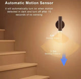 Smart Motion Sensor Night Light, LED Rechargeable Magnetic Wall Lamp, Portable Hallway LED Night Light