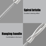 Pipe Hair Cather Brush, Long Handle Hair Sewer Sink Cleaning Brush, Flexible Clog Hole Remover Cleaning Tools, Bendable Sewer Toilet Washbasin Sink Cleaning Hook, Kitchen Bathroom Drain Cleaning Flexible Rod,