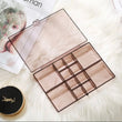 Acrylic Jewellery Divider, Transparent Jewelry Organizer, Multi Compartment Jewellery Cosmetic Container, Multipurpose Household Supplies Organizer Box, Clear Cosmetic And Jewelry Organizer Box