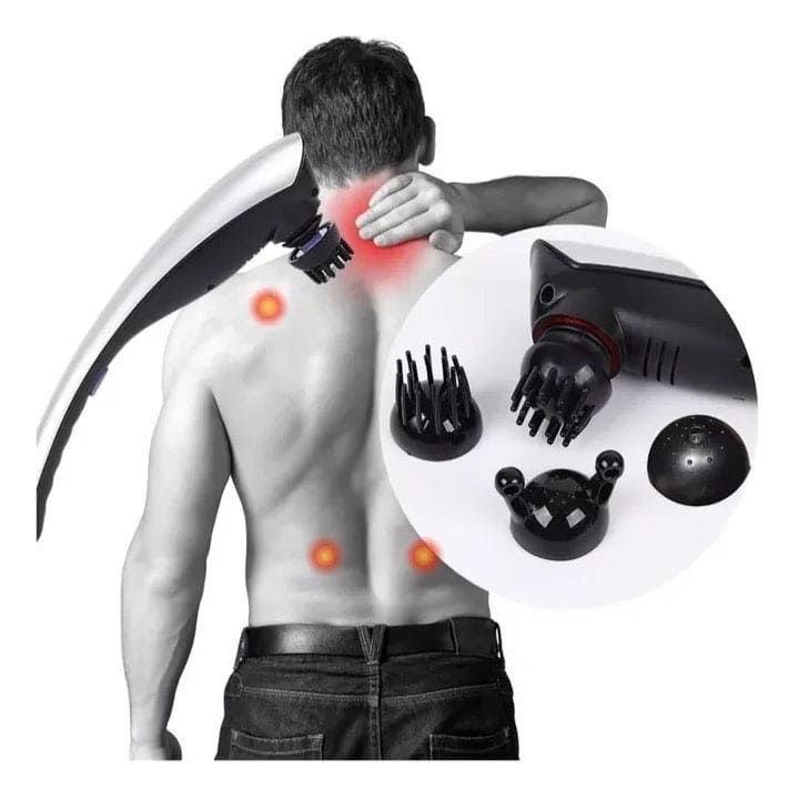 Electric Stick Massager, Hand Held Body Percussion Massager, Multifunctional Muscles Roller Massage Stick, Relax Body Massager With Vibration Ego, Body Massage Hammer, Intensive Tapping Massager