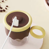 Smart Electric Self Mixing Mug With Handle, Automatic Self Stirring Coffee Mug, Portable Automatic Stirring Cup, Rechargeable Automatic Beverage Mixing Mug