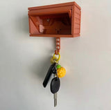 Car Garage Key Holder, Wall Mounted Door Opening Key Holder, Office Durable Decorative Key Holder
