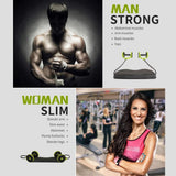 Multifunctional AB Wheel Roller, Core Abdominal Exercise, Multifunctional Home Gym Workout Equipment, Muscle Exercise Fitness Equipment, Pull Rope Resistance Bands Slimming Device, Stretch Elasticity Abdomen Waist Slimming Trainer