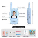 Smart Kids Walkie Talkie, Mini Explorer Walkie Camera, Kids Fun Talk Camera, Kid Adventure Smart Camera