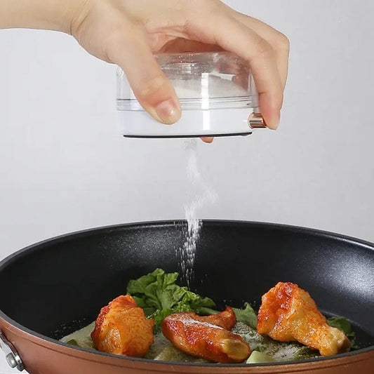 Magnetic Spice Jar, Suction Glass Condiment Bottle, Practical Seasoning Bottle Storage Bottle, Kitchen Salt Shaker Large Capacity Seasoning Box, Refrigerator Wall Hanging Vacuum Rotary Seal Tank, Multipurpose Wall Magnetic Jar