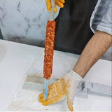 Single Row Kabab Maker, Manual Kebab Mold, Outdoor BBQ Kofta Maker Tool, BBQ Accessories Tool