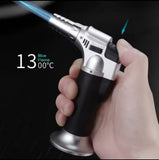 Kitchen Windproof Gas Lighter, Refillable Adjustable Flame Lighter, Jet Flame Lighter, Adjustable Flame Lighter With Torch