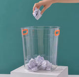 Acrylic Waste Paper Bin, Acrylic Office Dustbin, Kitchen Bathroom Trash Collector, Household Trash Solution, Room New Style Dustbin
