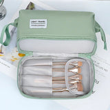 Ultimate Makeup Travel Pouch, Double Layer Cosmetic Bag, Waterproof Organizer Case, Unique Makeup Bag, Cosmetic Travel Bag, Waterproof Organizer Case, Toiletry Bag for Women