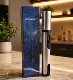 Heavy Duty Butane Flame Lighter, Smart Jet Flame Lighter, Turbo Flame Kitchen Lighter, Refillable Windproof Kitchen & BBQ Lighter