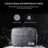 Portable Digital Storage Bag, Waterproof Cable Organizer Pouch, Multifunction Travel Storage Bag, Zipper Data Arrange Bag, Sundries Daily Necessities Digital Storage Bag, Electronics Organizer Travel Bag