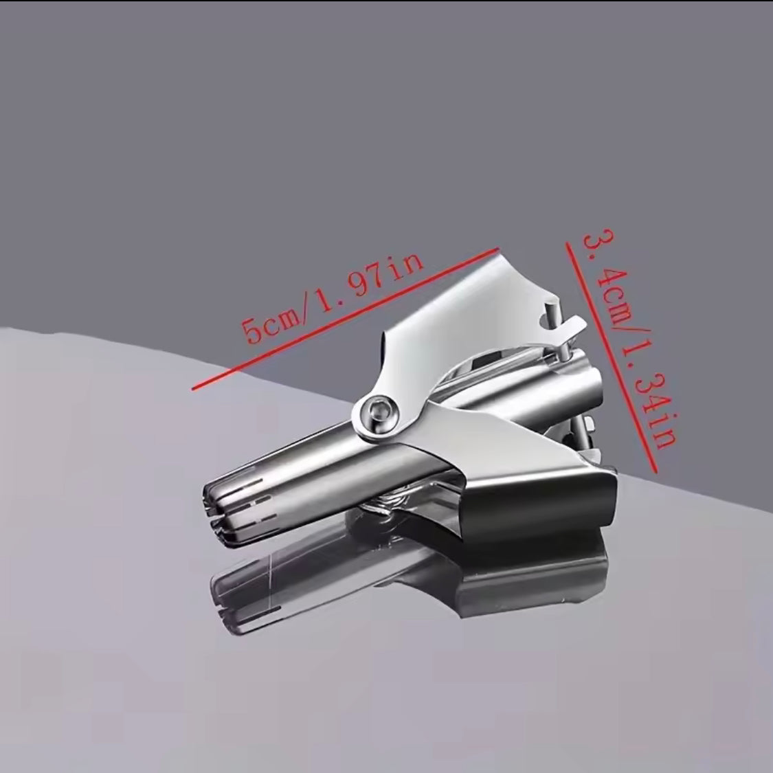 Mini Portable Nose Hair Trimmer, Nose Hair Removal Epilator, Stainless Steel Nose Hair Removal Trimmer