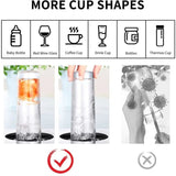 Automatic Cup Washer, Faucet Glass Cleaner For Kitchen Sink, Bar Glass Rinser Coffee Pitcher, Washer Bottle Rinser Wash Cup Tool, Faucet Bar Glass Rinse, Kitchen Sink Accessories Sets Glass Rinser, High Pressure Glass Cleaner