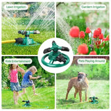 Garden Sprinkle, Automatic Garden Lawn Sprinklers, Multipurpose Yard Sprinklers for Plant Irrigation, 360 Degree Automatic Rotating Garden Water Spray, Water Saving Atomizing, Garden Irrigation Lawn Spray Head