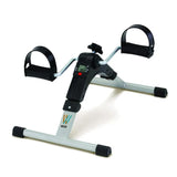 Mini Bike Pedal Exerciser, Arms And Leg Pedal Exerciser With Digital Meter , Mini Exercise Cycle, Home Exercise Machine, Mini Exercise Peddler, Foldable Mini Fitness Cycle