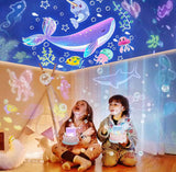 360° Rotating Starry Sky Projector, Kids Night Light Projector, 21 in 1 Carousel Projector Nightlight, Star Galaxy Projector