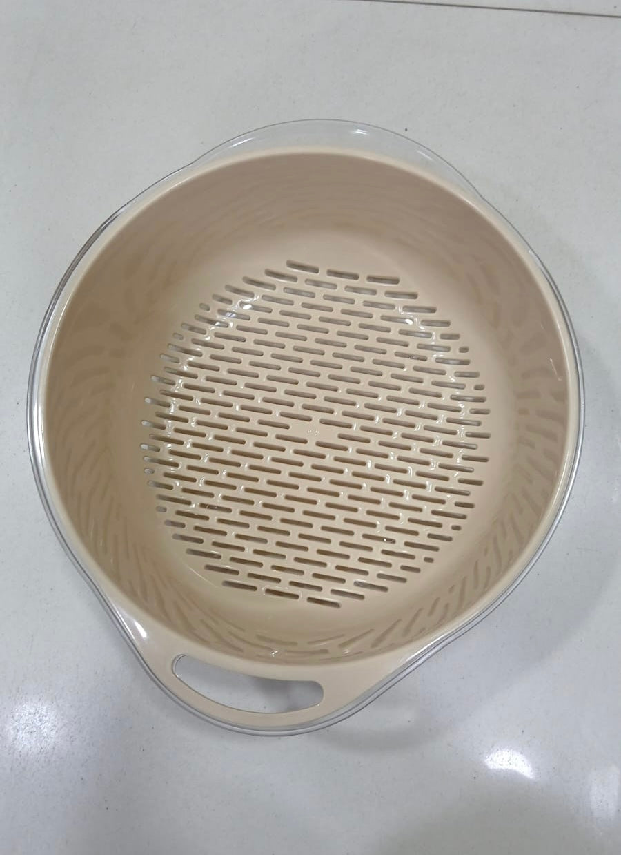 Vegetable Water Drain Basket, Drain Basket Kitchen Tools, Fruit Vegetable Washing Basket, Creative Colander Baskets Filter Shelf