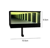 Infinity LED Car Display Key Holder, LED Display Key Box, Luxury Wall Mounted Car Display Shelf, Smart Wall Display Key Organizer