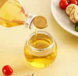 200ml Oil Spray Bottle, Leakproof Oil Can, Durable Transparent Glass Oil Dispenser