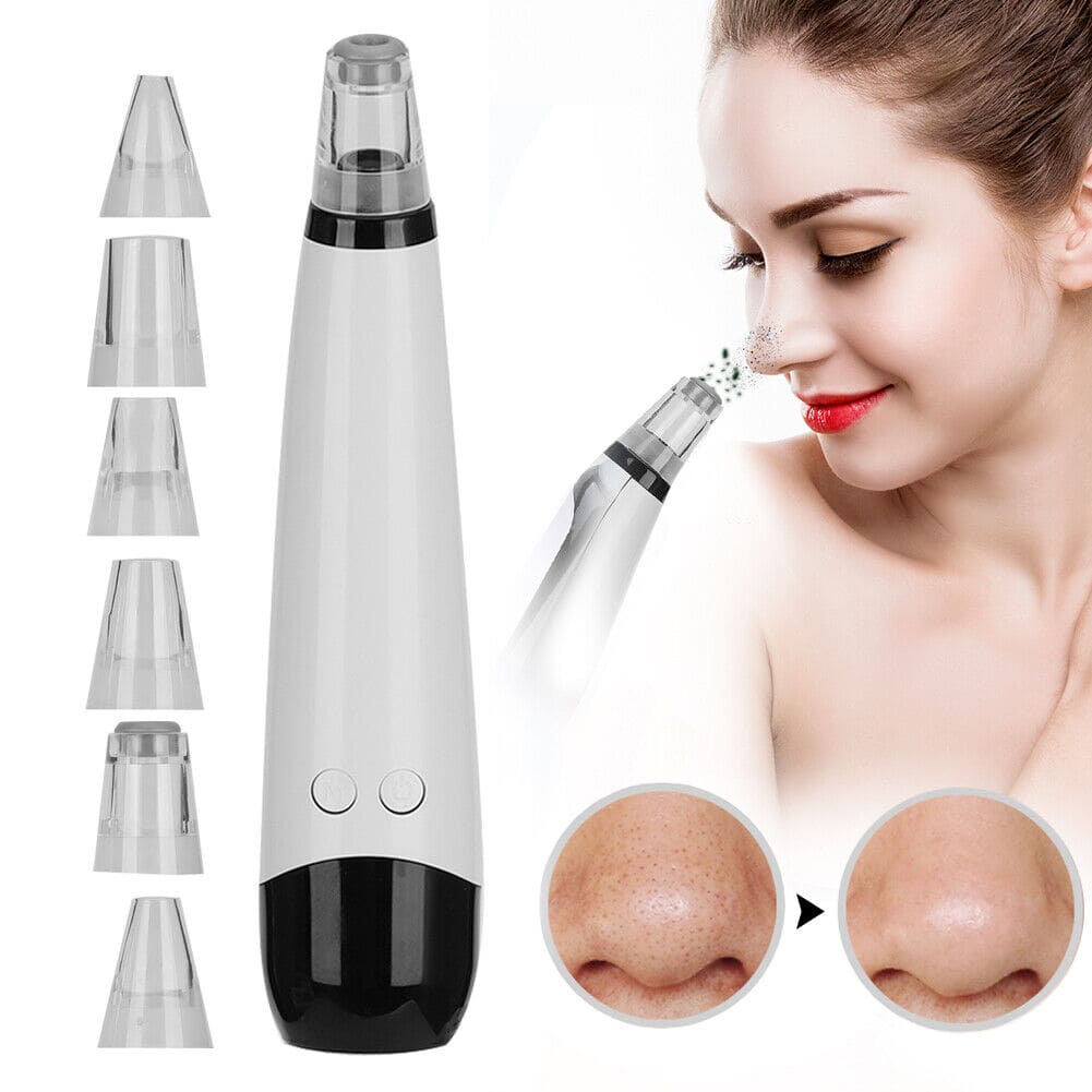 Black Spot Suction Vacuum, Blackhead Remover Cleaning Device, Electric Facial Pore Cleaner, Skincare Exfoliating Beauty Device, Facial Pore Acne Pimple Cleaner, Facial Tag Vacuum Suction, Household Professional Facial Pore Pimple Cleanser