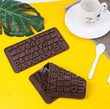 Silicone Birthday Mix Shapes Mold, English Alphanumeric Silicone Chocolate Molds, Cake Decorating Accessories