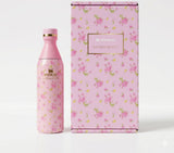 Floral Insulated Water Bottle, Elegant Floral Travel Mug, Stainless Steel Floral Bottle, Petal Print Thermal Bottle