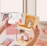 Kawaii Bow Tissue Holder, Candy Colour Tissue Box Cover, Living Room Tissue Dispenser, Home Decor Accessories
