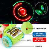 Novelty Boys Electric Tricycle, Lights And Music Boys Electronic Toy, Cute Stunt Motorcycle Toy