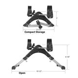 Mini Bike Pedal Exerciser, Arms And Leg Pedal Exerciser With Digital Meter , Mini Exercise Cycle, Home Exercise Machine, Mini Exercise Peddler, Foldable Mini Fitness Cycle