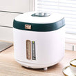 10KG Airtight Rice Dispenser, Large Capacity Flour Cereals Storage Jars, Airtight Kitchen Dry Food Container
