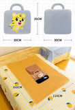 2 In 1 Pillow Blanket, Dual Use Pillow Quilt Bag, Multifunctional Folding Blanket Pillow, Pillow Quilt Set For Travel