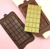 Silicone Chocolate Bar Molds, Easy Release Rectangle Chocolate Mold, Non Stick Silicone Mold