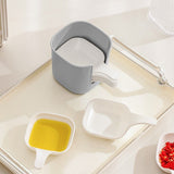 Set Of 6 Plastic Sauce Dish, Sauce Dipping Dish Set, Set Of 6 Sideline And Sauce Dish Set, Small Tableware Mini Sauce Plate Set
