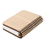 LED Wooden Book Lamp, 3D Folding Wooden Book Lamp, Multicolor Colors Folding Night Light, USB Recharge Wooden Book Light Decor, Book Light for Bedroom