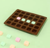 Silicone Alphabet Letters Shape Chocolate Mold, Chocolate Ice Cube Candy Maker Tray, Non Stick Cake Decoration Mold, Mini Alphabet Letters Shape Mold