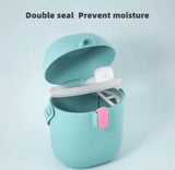 Baby Milk Powder Container With Spoon, Portable Baby Food Storage Box, Newborn Toddler Snack Box, Baby Essentials