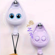 Cat Eye Wall Hook, Cute Cartoon Big Eyes Wall Hanger, Creative Cat Hook With Movable Eyes, Self Adhesive Hooks for Clothes Hat Scarf, Home Decoration Wall Shelf Hanger